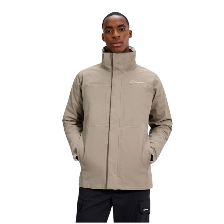 Kurtka zimowa Berghaus Hillwalker 2.0 HL 3in1 Gemini GTX (wodoodporna) beżowo-pomarańczowa męska