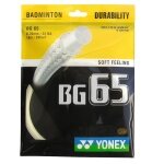 Naciąg z żyłki badmintonowej Yonex BG65 naturalny