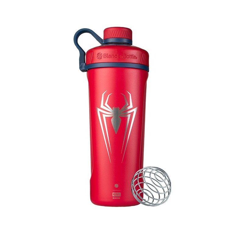 BlenderBottle Butelka do picia Marvel Radian Thermo Stalowa (wytrzymała, podwójnie izolowana) 770ml Spider Man