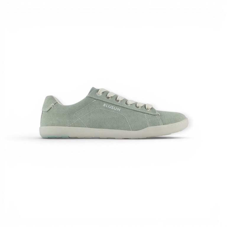Blusun buty barfuśki BLSN-103W (bio-bawełna, elastyczna podeszwa) khaki zielone damskie