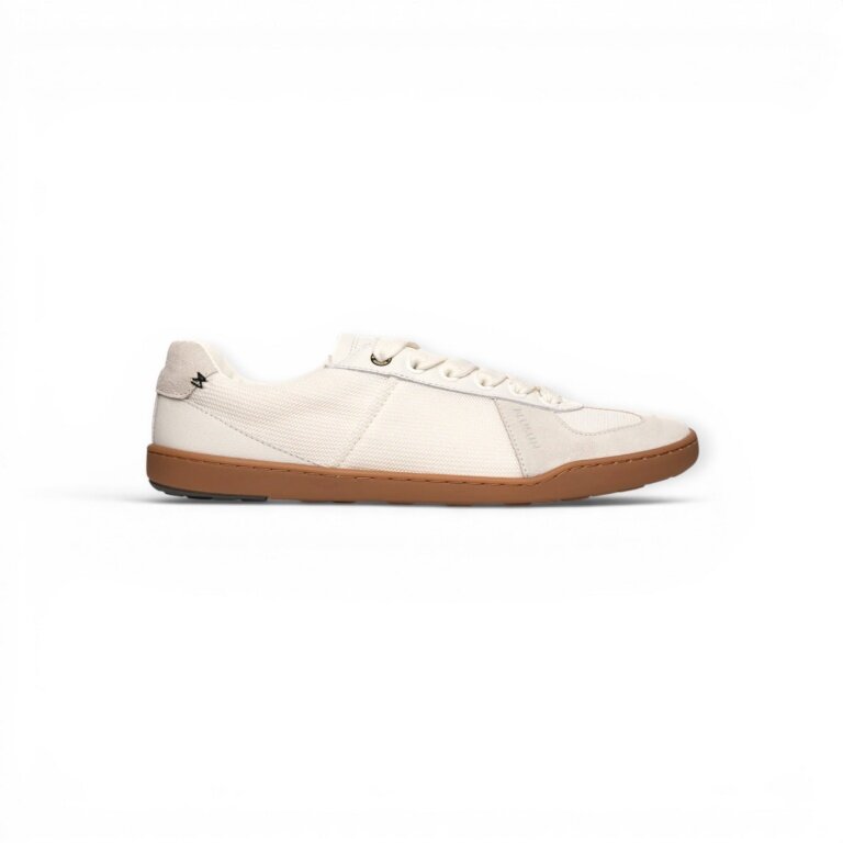 Buty Barfussschuhe BLSN-204M (tekstylne/zwierzęca skóra, elastyczna podeszwa) białe męskie