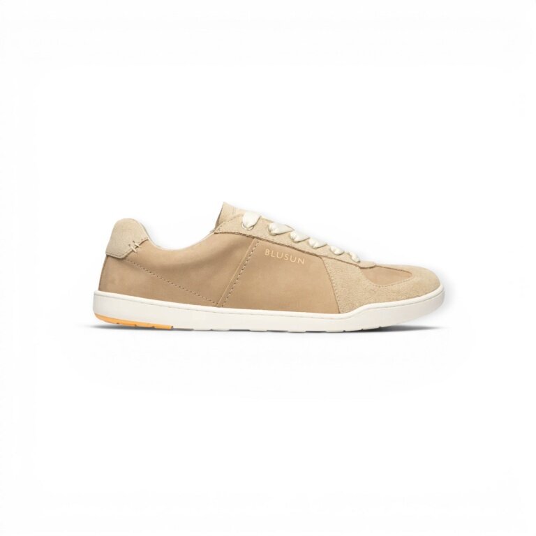 Buty Blusun Barfussschuhe BLSN-200W (skóra zamszowa, elastyczna podeszwa) beżowe damskie