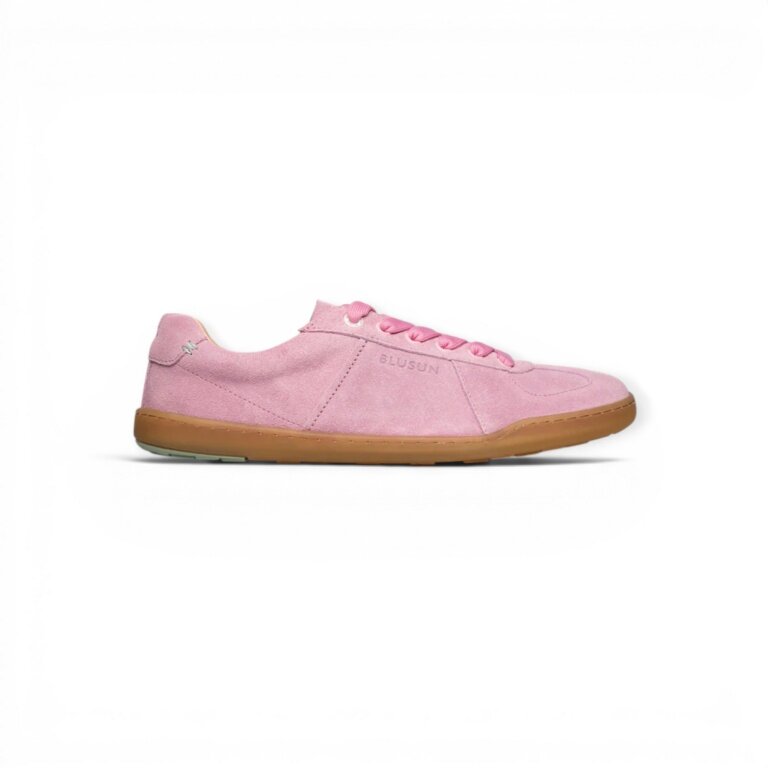 Blusun Barfussschuhe BLSN-200W (skóra zamszowa, elastyczna podeszwa) różowe damskie