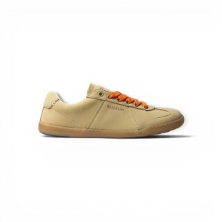 Blusun Barfussschuhe Sneaker BLSN-201W (skóra gładka/ zamsz) beżowe damskie