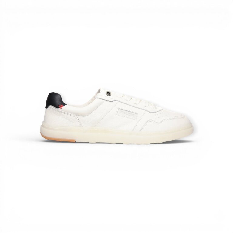 Blusun Barfussschuhe Sneaker BLSN-600+M (skóra gładka) białe męskie