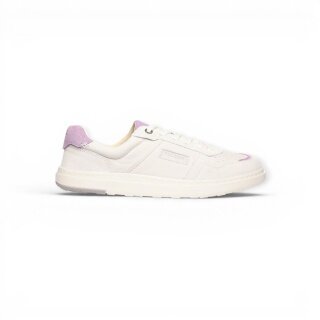 Blusun Barfussschuhe Sneaker BLSN-600+W (skóra gładka/ zamsz) biały/liliowy damskie