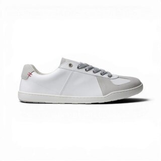Blusun Barfussschuhe Sneaker BLSN-201M (skóra gładka/ zamsz) biały/szary mężczyźni