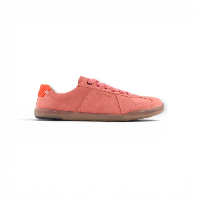 Buty Blusun Barfussschuhe BLSN-200W (skóra zamszowa, elastyczna podeszwa) różowe damskie
