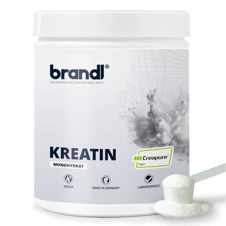 Brandl Kreatyna CREAPURE Kreatyna Monohydrat Proszek 500g Pojemnik
