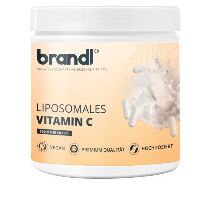 Brandl Liposomalna Witamina C (500mg Witamina C na kapsułkę) 120 kapsułek