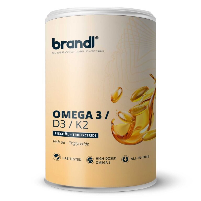 Brandl Omega3 D3 K2 240 Kapsułek