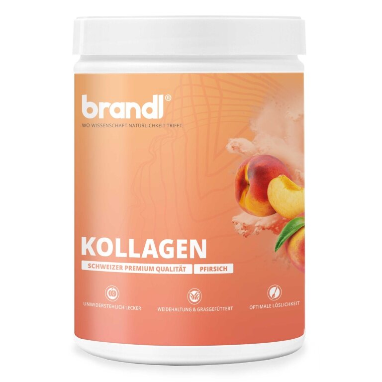 Brandl Kolagen w proszku brzoskwiniowy 555g puszka