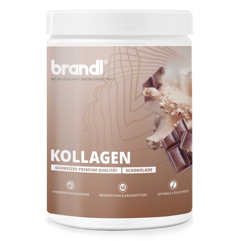 Brandl Kolagen w proszku czekoladowym 555g puszka
