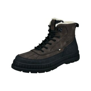 Buty zimowe Bugatti AGA54 ciemny brąz/czarny męskie