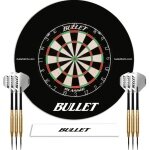 Zestaw turniejowy Bullet Dart Surround czarny 475x120x535mm - 1 zestaw