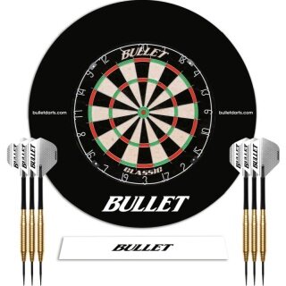 Zestaw turniejowy Bullet Dart Surround czarny 475x120x535mm - 1 zestaw