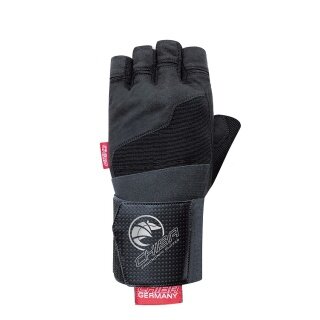 Rękawice fitness Chiba Iron III czarne - 1 para