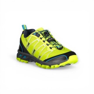 Buty do biegania CMP Trail Altak (wodoodporna siateczka) limonkowo-zielone/antracytowe męskie