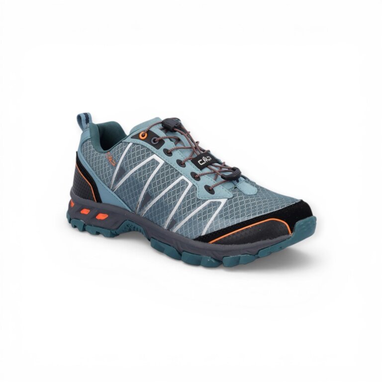 Buty do biegania CMP Trail Altak (wodoodporna siateczka) niebiesko-pomarańczowe męskie