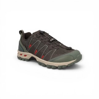 Buty do biegania CMP Trail Altak WP (wodoodporne) ciemnoszare/zielone męskie