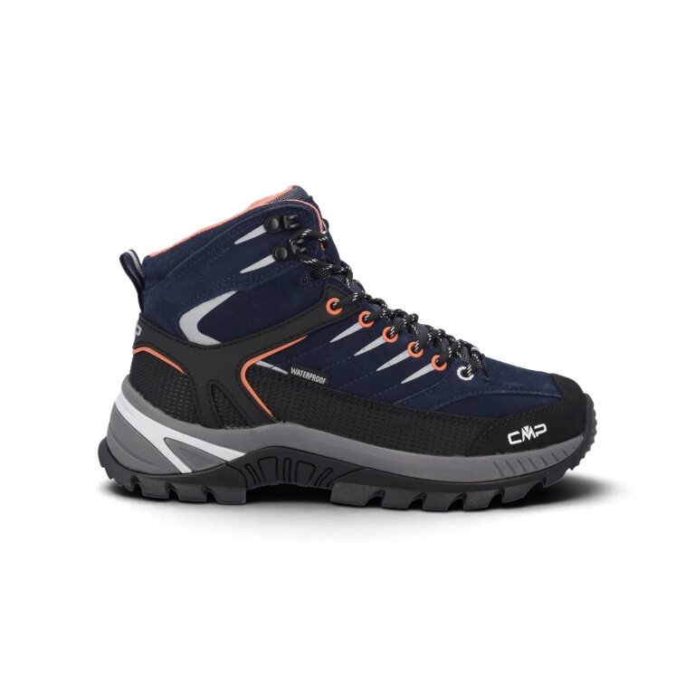 Buty trekkingowe CMP Rigel 2.0 MID WP (wodoodporne) ciemnoniebiesko/szaro/czarne damskie