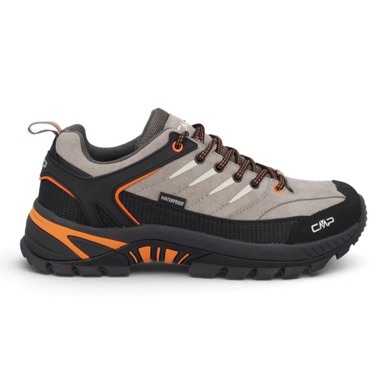 CMP Buty trekkingowe Rigel 2.0 Low Trekking WP (Trekking, wodoodporne) 2026 desertbeige/pomarańczowy męskie