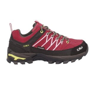 Buty trekkingowe CMP Rigel Low WP (wodoodporne) czerwono-czarne damskie