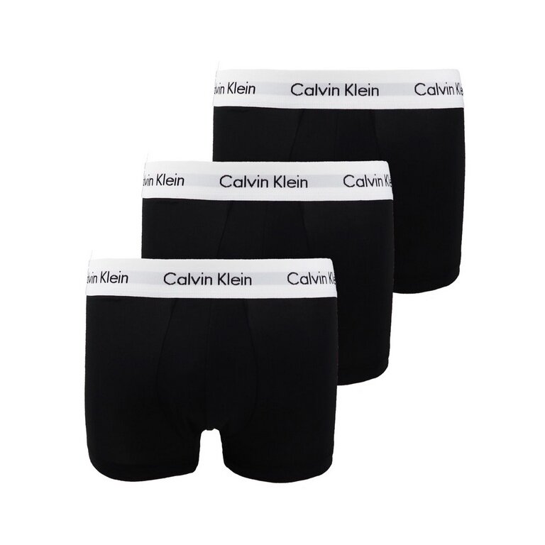 Calvin Klein Bielizna Bokserki Niskie (Bawełna) czarny/biały Mężczyźni - 3 sztuki