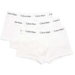 Calvin Klein Bielizna Bokserki Low Rise Trunk (Bawełna) białe Mężczyźni - 3 sztuki