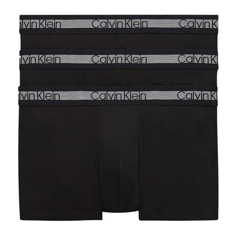 Calvin Klein Bielizna Bokserki Trunk (Bawełna) czarny Mężczyźni - 3 sztuki