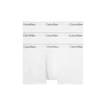 Calvin Klein Bielizna Bokserki Trunk Modern Cotton (Bawełna) biała Mężczyźni - 3 sztuki