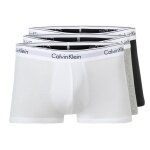 Calvin Klein Bielizna Bokserki Trunk Modern Cotton (Bawełna) wielokolorowy czarny/biały/szary Mężczyźni - 3 sztuki