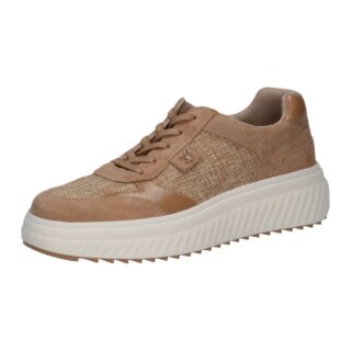 Sneaker Caprice 23711 (skóra) camelbrązowy damski