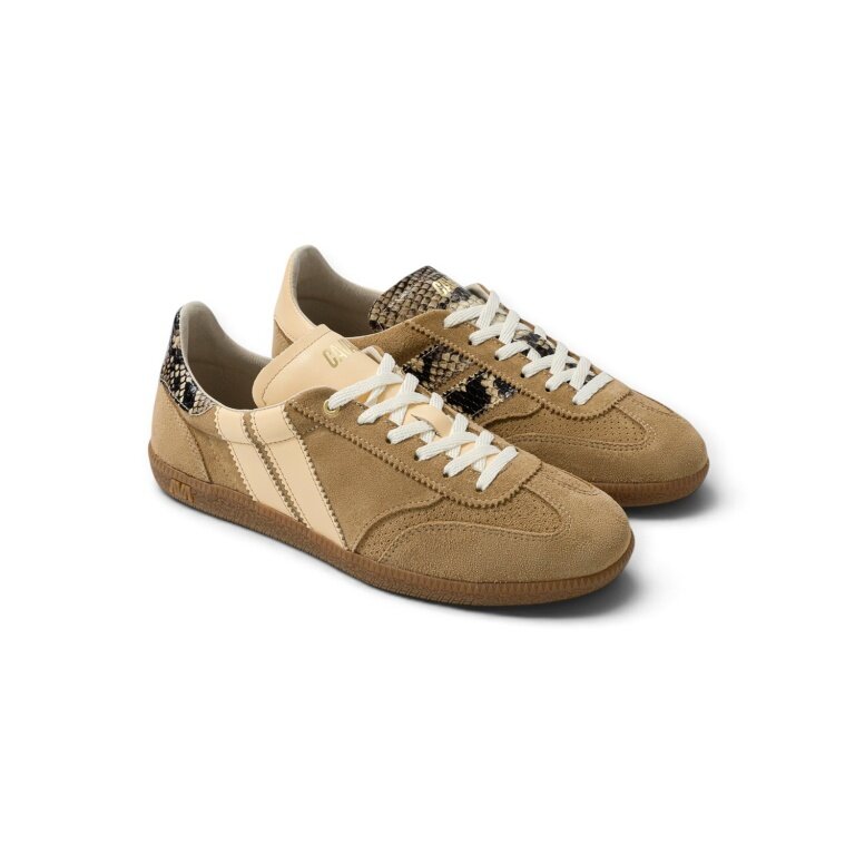 Caval Sneaker Pulse Croco ciemny beż