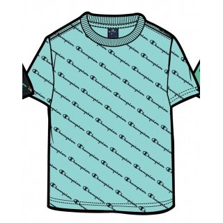 Champion T-shirt rekreacyjne (bawełna) Champion mały nadruk jasnoniebieski dziecięcy