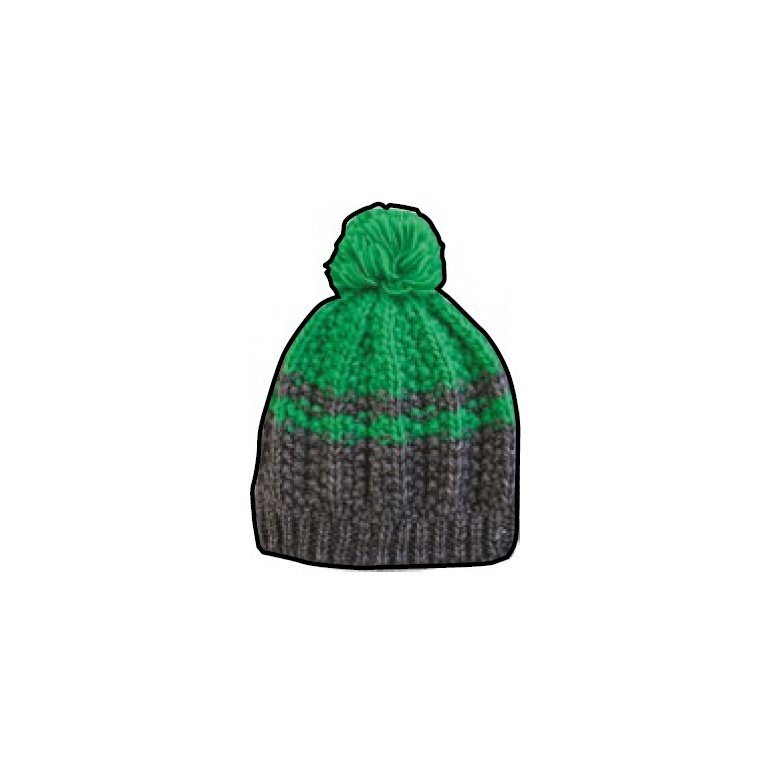 Champion Czapka Legacy Knit Bommel szary/zielony Dzieci 1szt