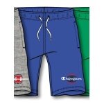 Champion Spodnie dresowe (Bawełna) Bermuda z nadrukiem graficznym krótkie 2023 niebieskie dla chłopców