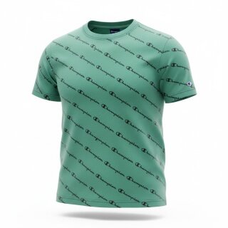 Champion T-shirt rekreacyjne (Bawełna) Champion mały nadruk zielony Dzieci