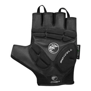 Rękawice rowerowe Chiba BioXCell Comfort czarne - 1 para