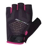 Rękawice rowerowe Chiba BioXCell Super Fly czarne/różowe - 1 para