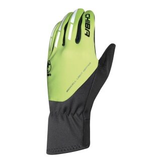 Chiba Rękawice rowerowe Winter BioXCell Light neonowy żółty - 1 para