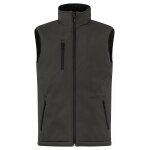 Clique Softshellowa kamizelka Padded Vest (czysta, pikowana kamizelka softshellowa) ciemnoszara męska