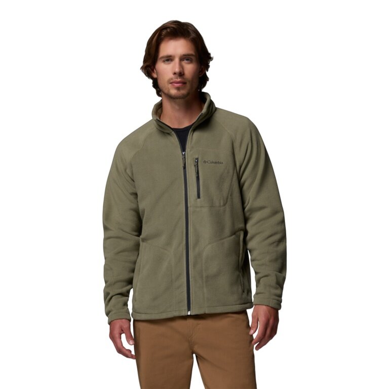 Columbia Fleecejacka Fast Trek II Full Zip Fleece (ciepły, miękki materiał) ciemnozielony mężczyzna
