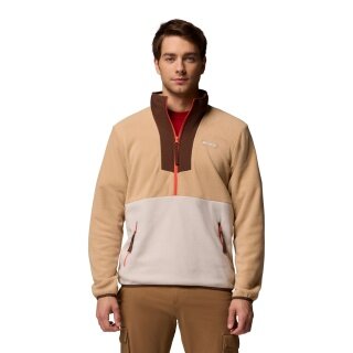 Columbia Fleecepullover Sequoia Grove Half Zip (przyjemne uczucie noszenia) brązowy/tobacco mężczyźni