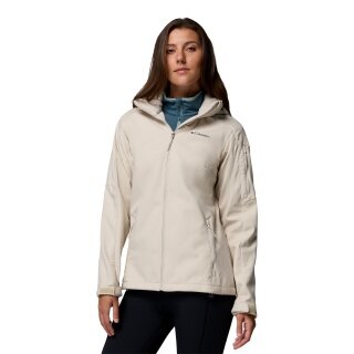 Kurtka softshell Columbia Cascade Ridge II (przyjemne uczucie noszenia, Omni-Shield) beżowa damska