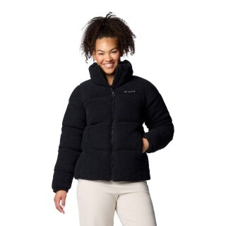 Kurtka zimowa Columbia Fleece Puffect Sherpa (izolacja Thermarator™) czarna damska