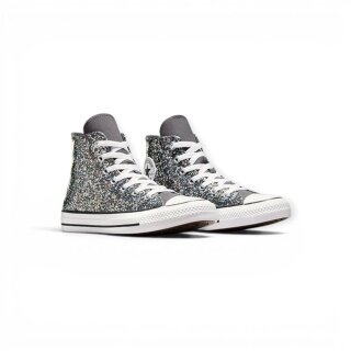 Sneakersy Converse Chuck Taylor All Star High Glitter srebrne dziecięce
