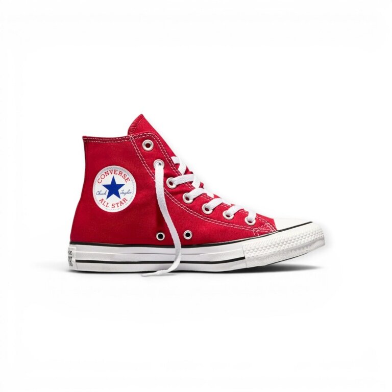Sneakersy Converse Chuck Taylor All Star High czerwono/białe damskie