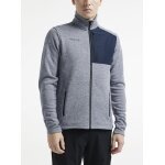 Craft Fleecejacka ADV Explore Heavy (100% rec. poliester) niebieska męska