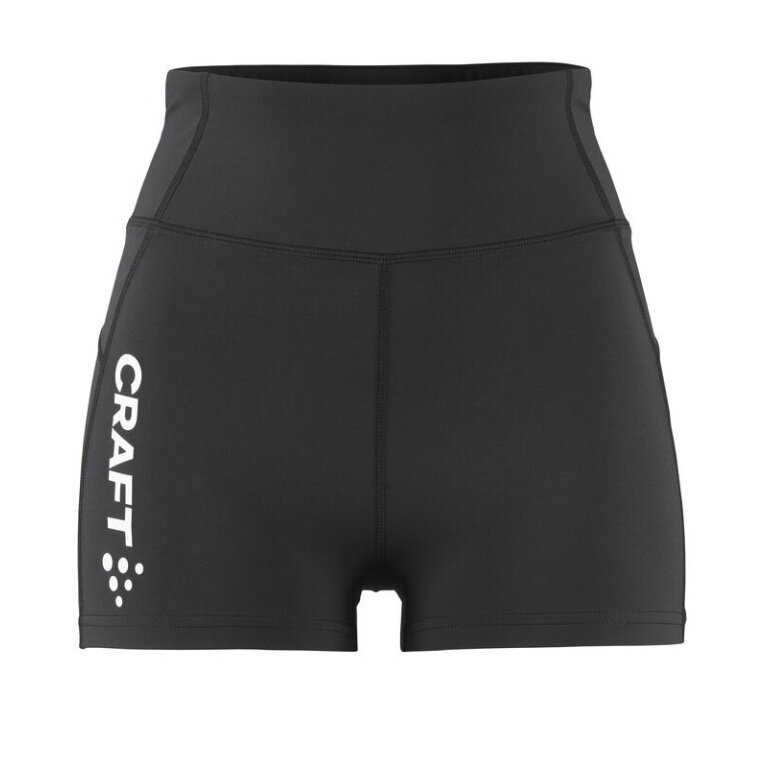 Craft Hotpants Rush 2.0 (optymalne dopasowanie, obcisłe) czarne damskie